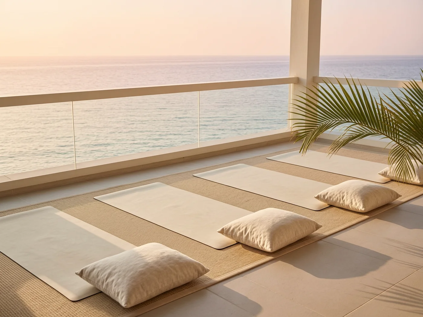 Private yoga and pilates by the ocean